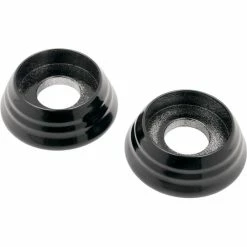 Novello Black 1" Warrior Handlebar Riser End Caps
