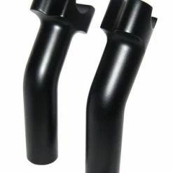 Wild 1 Chubbys 1-1/4" Black Billet 5-1/2″ Pullback Riser Set