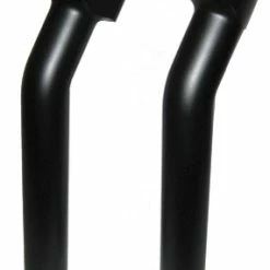 Wild 1 Chubbys 1-1/4" Black Billet 9-1/2″ Pullback Riser Set