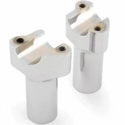 Wild 1 Chubbys 1-1/4″ Chrome 3-1/2″ Riser Set