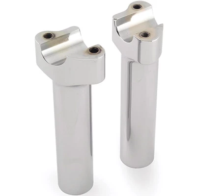 Wild 1 Chubbys 1-1/4″ Chrome 6″ Riser Set