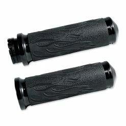 Avon Grips Black Flame Grips For Dual Cable Models