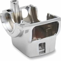 Drag Specialties Chrome Radiused Left Lower Switch Housing With Radio
