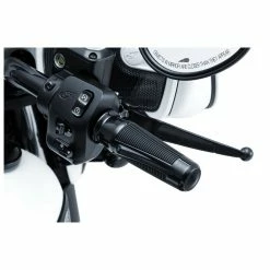 Kuryakyn Phantom Grips For Indian Gloss Black