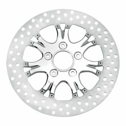 Performance Machine Paramount Chrome Front Disc Rotor