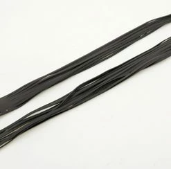 Eagle Leather Black Leather Lever Covers