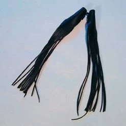 Eagle Leather Black Leather Lever Covers