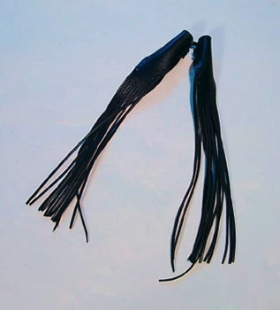 Eagle Leather Black Leather Lever Covers