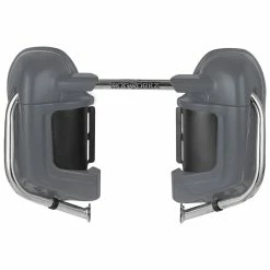 HogWorkz Vented Charcoal Denim Lower Fairings