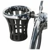 Ciro Chrome Big Ass Drink Holder With 1-1/4" Bar Mount