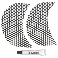 Klock Werks Black Anodized Round Fairing Vent Screen