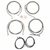 LA Choppers Complete Plug And Play Stainless Cable/Brake Line Kit With ABS