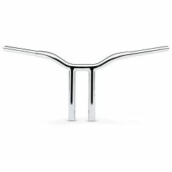 LA Choppers 1-1/4" Chrome 1-Piece Kage Fighter Straight Riser Handlebar