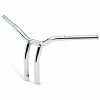 LA Choppers 1-1/4" Chrome 1-Piece Kage Fighter Bent Riser Handlebar