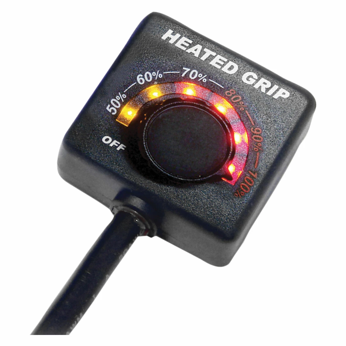 Koso 7/8" Black Heated Grips - Image 2