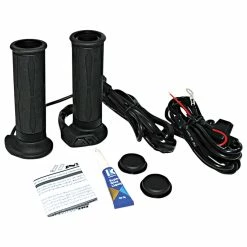 Koso 7/8" Black Apollo Heated Grips