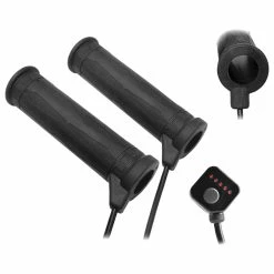 Koso Black 7/8" 5 Level Heated Twist Throttle Grips