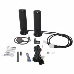 Koso 7/8" Black Titan Heated Grips