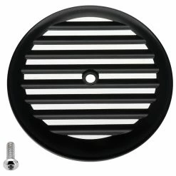 Joker Machine Black/Chrome Fin Air Cleaner Cover