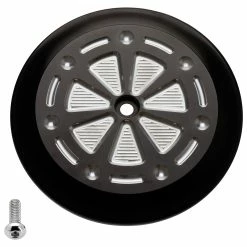 Joker Machine Black/Chrome Techno Air Cleaner Cover