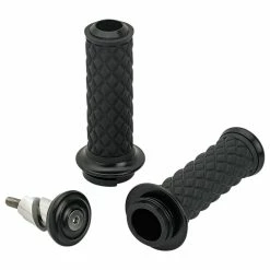 Biltwell Inc. Black 1" Alumicore Grip Set