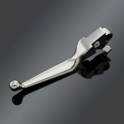 Drag Specialties Ergonomic Chrome Smooth Wide Brake Lever