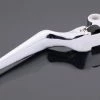 J&P Cycles Ergonomic Chrome Smooth Wide Clutch Lever