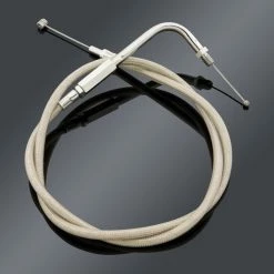 Drag Specialties 48" Braided Throttle Cable