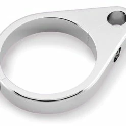 Biker's Choice 2" Clutch Cable Clamp Smooth Chrome