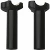Milwaukee Twins Black Forged Aluminum 4-1/2″ Straight Risers For 1″ Bars