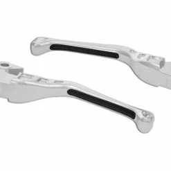 Roland Sands Design Chrome Avenger Inlay Lever Set