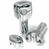 LA Choppers 4" Mohawk Chrome Risers