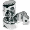 LA Choppers 1-1/2" Drilled Chrome Risers