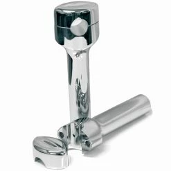 LA Choppers 6" Hefty Mohawk Chrome Risers