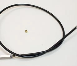 J&P Cycles Black Vinyl Throttle Cable