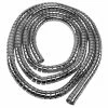 J&P Cycles Chrome Cable Covering, 5' X 5/16" Diameter