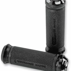 Performance Machine Black Apex Renthal-Wrapped Grip Set