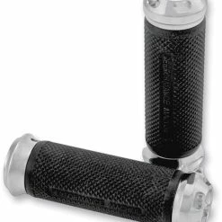 Performance Machine Chrome Apex Renthal-Wrapped Grip Set
