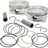 S&S Cycle 106" Replacement Piston Kit, 3.927" Bore, 10:1