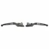 Drag Specialties Black Wide Blade Lever Set, Slotted