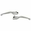 Drag Specialties Chrome Wide Blade Lever Set, Slotted