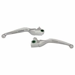 Drag Specialties Chrome Wide Blade Lever Set, Slotted