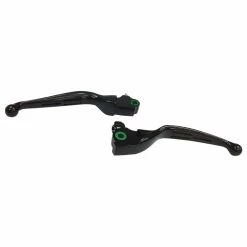 Drag Specialties Black Wide Blade Lever Set, Slotted