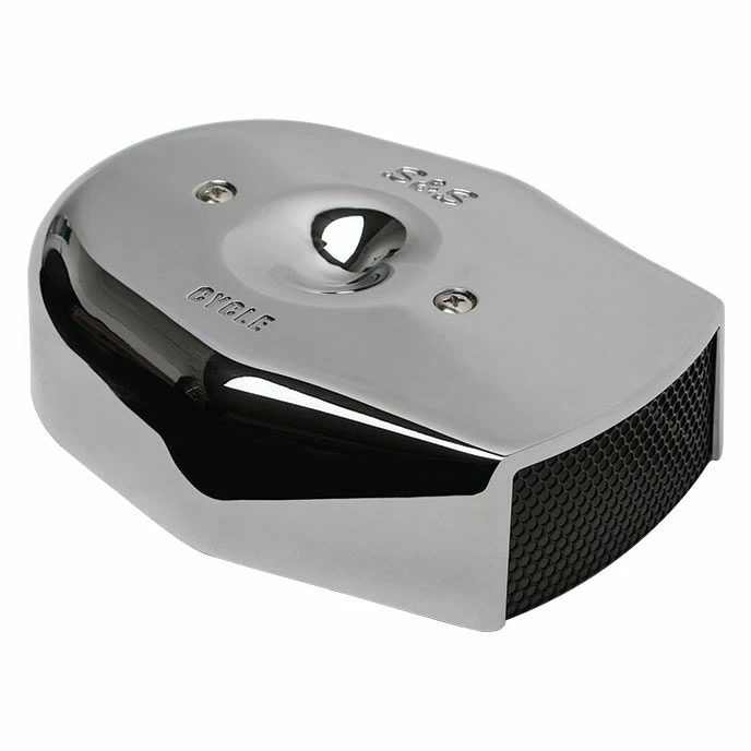 S&S Cycle Stealth Tribute Chrome Air Cleaner Cover
