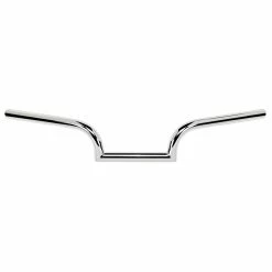 Biltwell Inc. Chrome Mustache 1" Slotted 3" Handlebar
