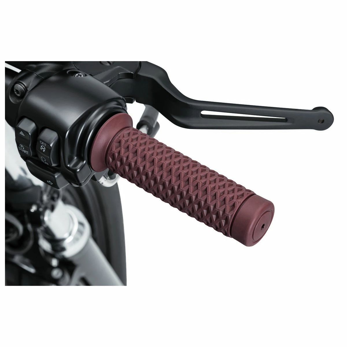 Kuryakyn 7/8" Braaap! Red Grips - Image 2