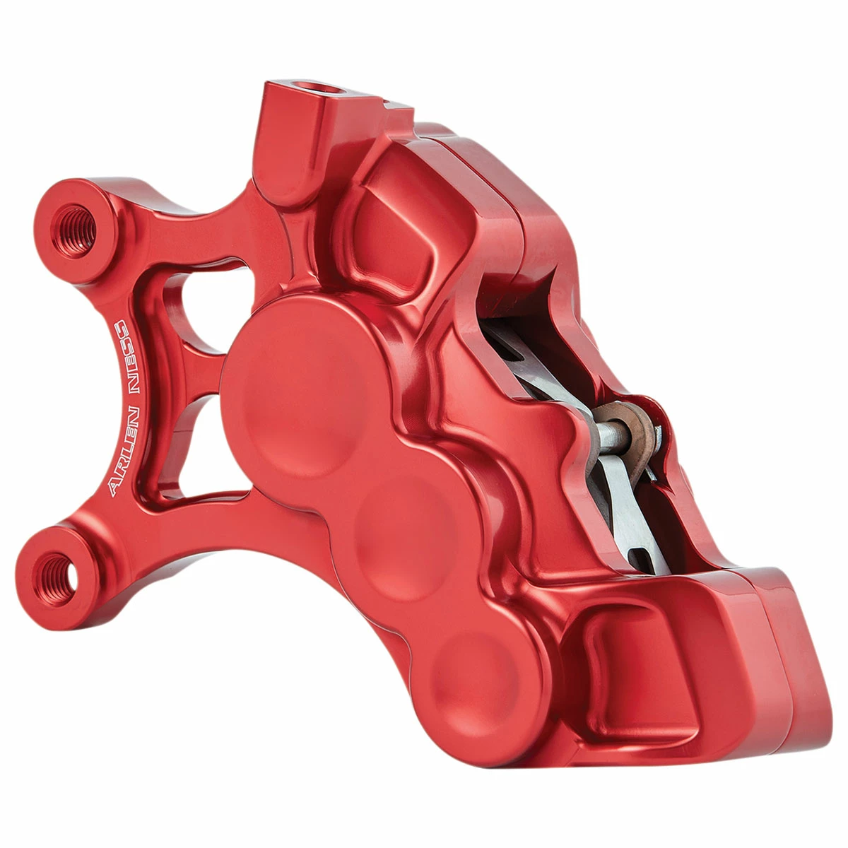 Arlen Ness Anodized Red Front 6 Piston Caliper For 14" Rotors