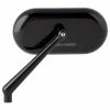 Arlen Ness Black Oval Mirror Left Side