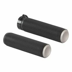 Arlen Ness Anodized Titanium Knurled Grips