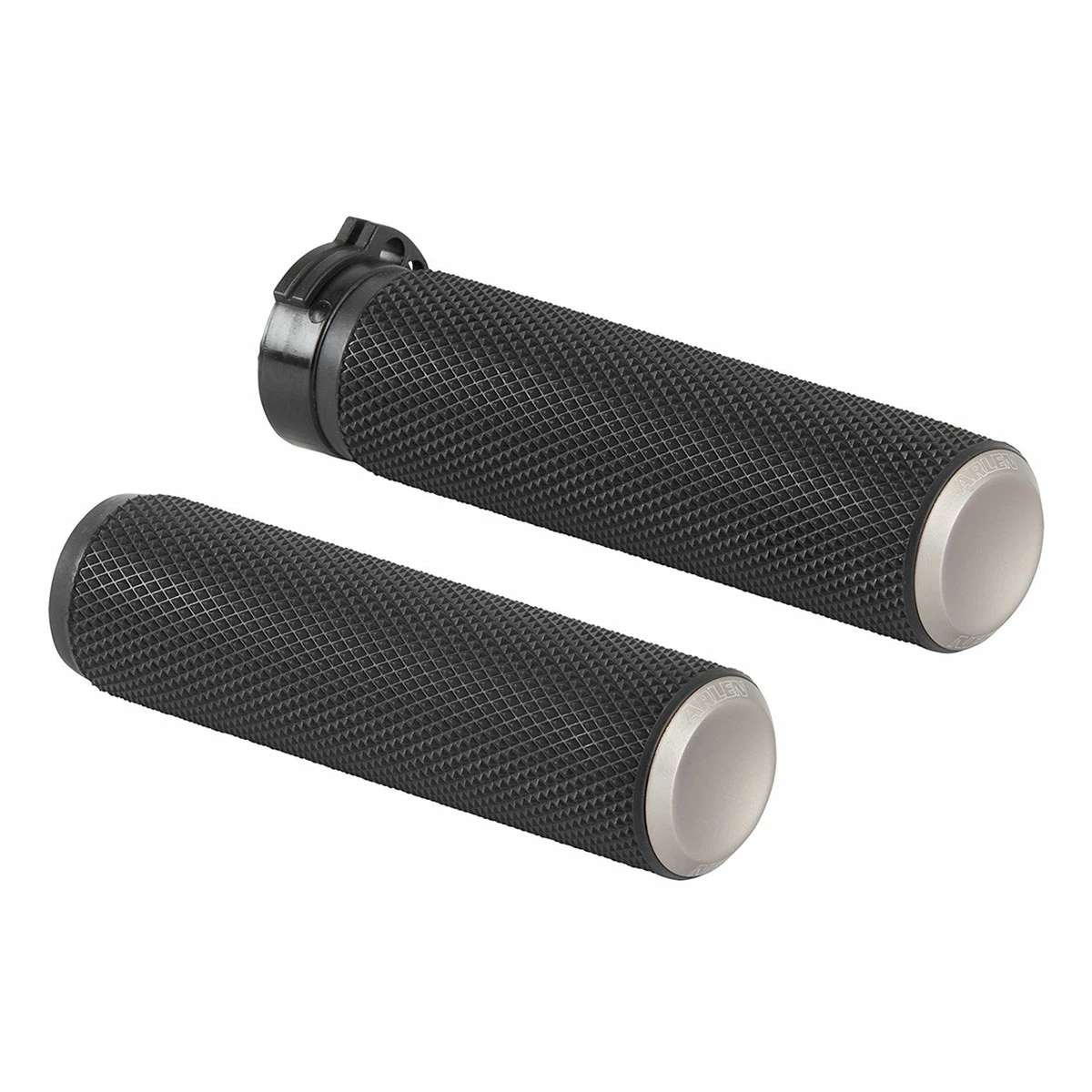 Arlen Ness Anodized Titanium Knurled Grips